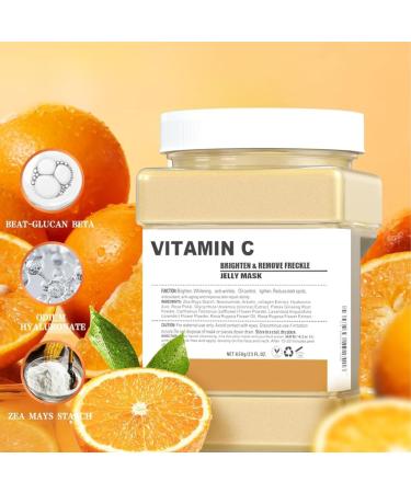 Buy Professional Jelly Mask for Facials - Hydrating Natural Gel Face Mask with Vitamin C | 23 Fl Oz Skincare - Buy Online on GoSupps.com