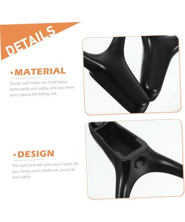 Cabilock 4-Piece Cow Head Wall Hooks - Modern Decorative Wall Hanger & Shaver Holder for Clothes Umbrellas & More - Buy Online on GoSupps.com