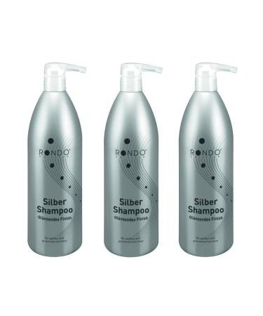 Rondo Rondo Set of 3 Silver Shampoos for Anti-Yellowing Hair 950ml