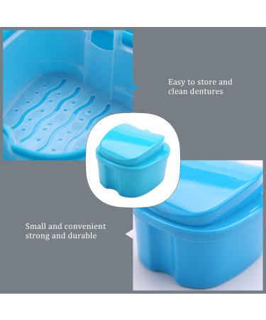 Buy Hefddehy Prostheses Suitcase - Travel Storage Box for False Teeth with Cup & Sieve - Ideal for Bath & On-the-Go - Buy Online on GoSupps.com