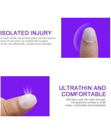 Silk Nail Wraps - Self-Adhesive Nail Protection Stickers for UV Gel Nails | Durable Fiberglass Nail Tool - Buy Online on GoSupps.com