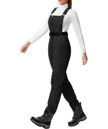 JACK SMITH Women's Insulated Waterproof Ski Bib Overalls - Black - Large - Buy Online on GoSupps.com