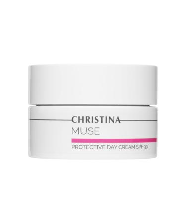 -CHRISTINA- Muse Protective Day Cream with SPF 30 and Hyaluronic Acid | Hydrating Cream for Face | Shields Face Skin | Face Moisturizer for Normal & Dry Skin 50ml