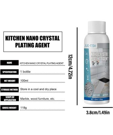 5 Pcs Granite Countertop Cleaner - 100ml Marble Stain Remover Kitchen Cleaning Supplies for Granite/Quartz/Marble/Stone Work and Counter Surfaces Dobooo - Buy Online on GoSupps.com