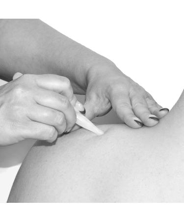 Buy Gemstone Massage Stick - White Jade - Trigger Point Therapy | International Shipping - Buy Online on GoSupps.com