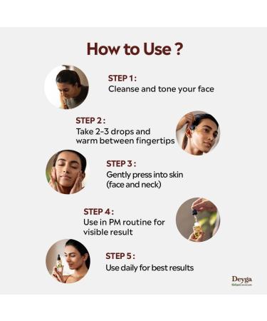 Deyga Beautifying Face Serum 30ml Natural Brightening & Anti-Acne Serum for Dark Spots, Pigmentation & Uneven Skin Tone - Buy Online on GoSupps.com