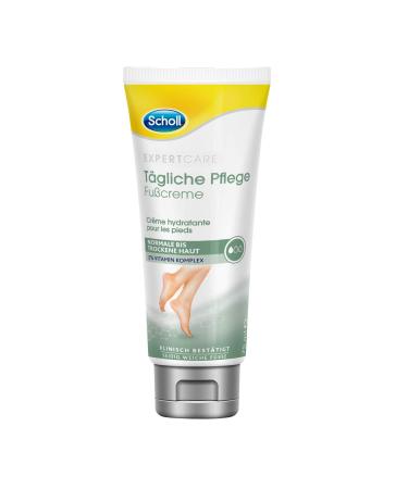 Scholl Expertcare daily foot cream - with 2% vitamin complex - ideal for rough and very dry feet - unfunded - quickly retracting - not fatty - 75 ml - Buy Online on GoSupps.com
