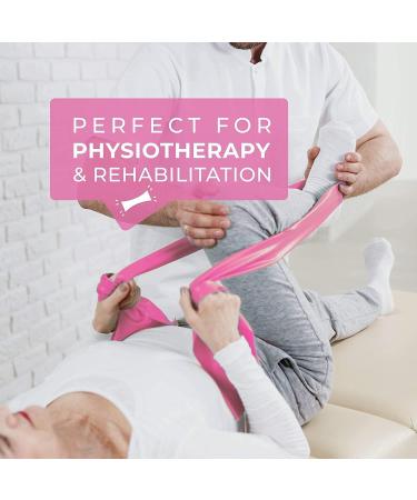 Coresteady Resistance Band 1.3m - Build Strength & Flexibility for Men & Women | Fitness Stretching Pilates Yoga | Exercise Guide Included - Buy Online on GoSupps.com