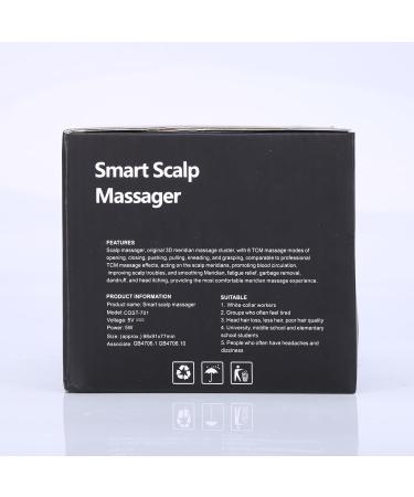 Brifit Electric Scalp Massager - USB Charging Head Massage Device with 4 Kneading Heads 3 Modes IPX6 Waterproof for Dogs & Body Relaxation - Portable Blue - Buy Online on GoSupps.com