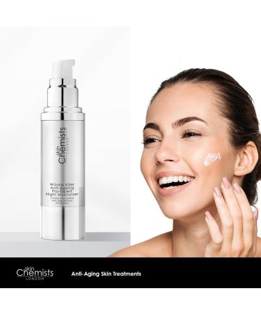 skinChemists Wrinkle Killer Anti-Ageing Pro-Expert Night Moisturiser 50ml | Targets Fine Lines and Wrinkles - Hydrating Blend for Overnight Skin Rejuvenation - Buy Online on GoSupps.com