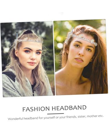 Ipetboom 1set Shell Headband Necklace Hair Accessories Pearl Seaside - Buy Online on GoSupps.com