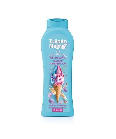 Tulipan Negro Unicorn Marshmallow Shower Gel 21.0 fl oz - Delightful Scent Nourishing and Moisturizing Body Wash