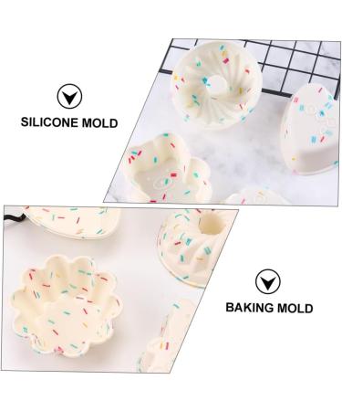 Zerodeko 6pcs Supply Creative Cookie Colorful DIY Chocolate Household Home Baking Tool Delicate for Kitchen - Buy Online on GoSupps.com
