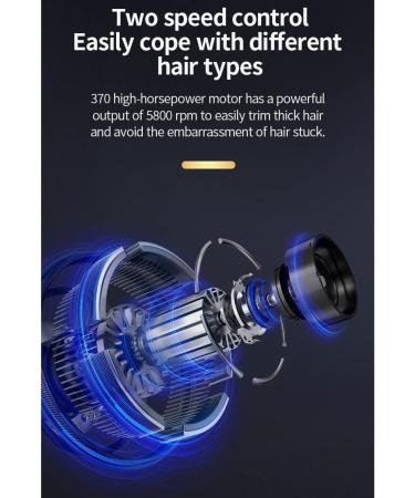 Hair Clippers Electric Beard Trimmer Digital Display USB Rechargeable Hair Cutting - Buy Online on GoSupps.com