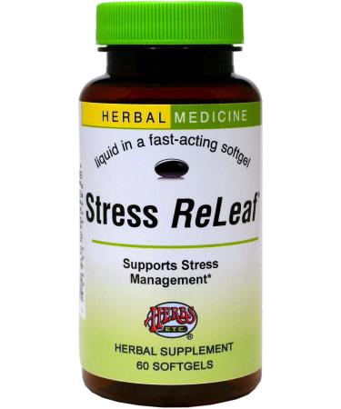 Stress ReLeaf Softgels - 60 Count - Buy Online on GoSupps.com