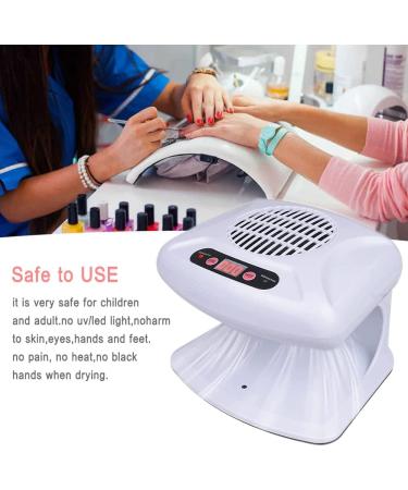 Nail Polish Dryer - Professional Salon Nail Gel Fast Drying Curing Tool for Hands & Feet - Buy Online on GoSupps.com