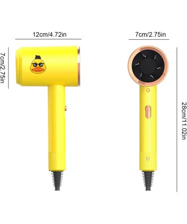 Hair Dryer Household Hair Dryers High Power for Women 800W for Fast Drying 3 Speed Damage Free Hair with Constant Temperature Low Noise for Home Salon Travel - Buy Online on GoSupps.com