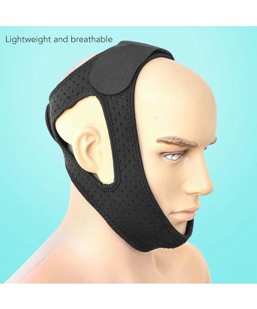 Buy Anti Snoring Chin Strap - Ergonomic Breathable SBR Material for Better Sleep | Unisex Sleep Solution - Buy Online on GoSupps.com