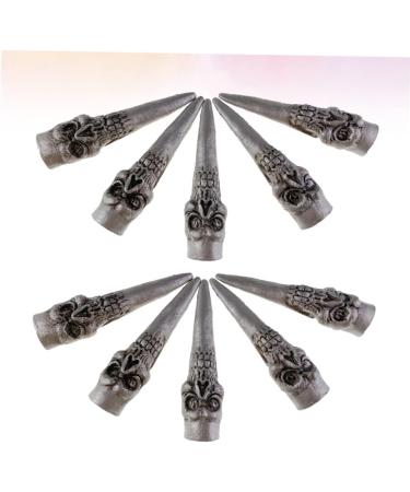 Healeved 2 Sets Fake Nails Nail Art Decoration Fake Party Nails False Nails Props Cosplay Accessories Funny False Nail Halloween Costume Accessories Paw Ornament Make up Apparel - Buy Online on GoSupps.com