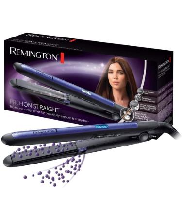 Remington smooth iron three-time ion technology: Less frizz & static charging Pro-ion (ultra-turmalin ceramic coating LCD display 150-230 C Temp. - Buy Online on GoSupps.com