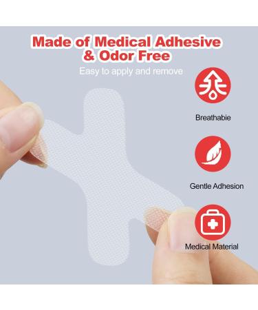 Mouth Tape for Sleeping - 120 Pieces Snoring Plasters | Improve Sleep & Nasal Breathing - Red - Buy Online on GoSupps.com