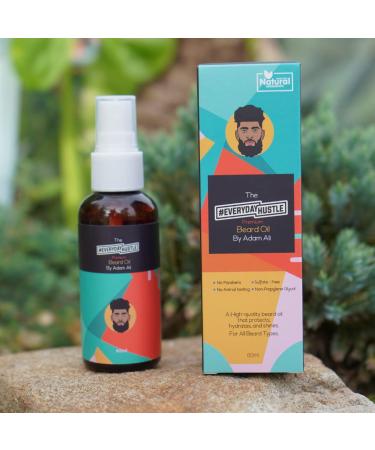 EverydayHustle 60ml Premium Beard Oil for Black & Mixed Men - Moisturizer for Protection, Hydration & Shine - Buy Online on GoSupps.com