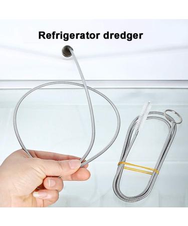 Extra Long Pipe Tube Cleaner Fridge Drain Pipe Dredging Tool Flexible Drain Brush Skinny Tube Spiral Cleaning Brush Drinking Straw Cleaner Brush Nylon Spring Aquarium Filter Brush B - Buy Online on GoSupps.com