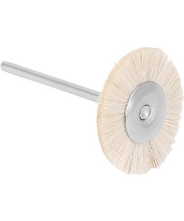 Nail Drill Bit Brush Manicure Tool Nail Drill Accessory Practical for Home Use and Nail Salon(T type white) - Buy Online on GoSupps.com