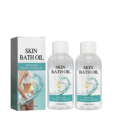 Women's Original Bath Oil Skin So Soft Original Bath Oil Smoothes Dry Skin Without Irritation (2PCS)