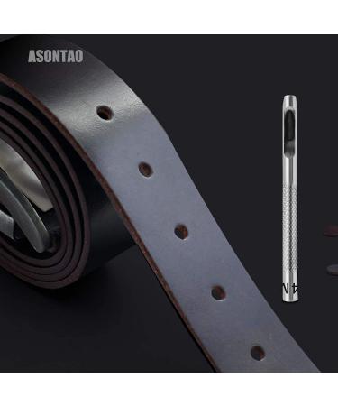 ASONTAO Leather Hole Punch Tool for Watch Bands, Belts, Fabric, Canvas, and More - Hole Punch A - Buy Online on GoSupps.com
