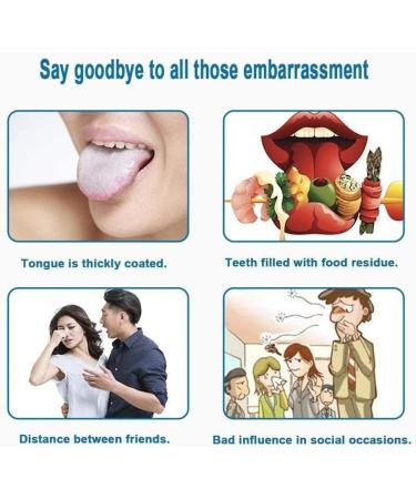 ZXCVWWE Tongue Cleaning Brush - Deep Clean & Hygiene Tongue Scraper for Enhanced Oral Care - Buy Online on GoSupps.com