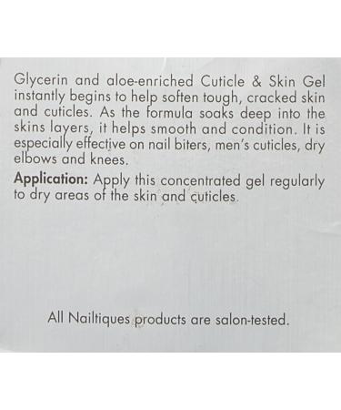 Nailtiques Cuticle and Skin Gel - 1 Ounce | Hydrating Formula for Healthy Nails - Buy Online on GoSupps.com