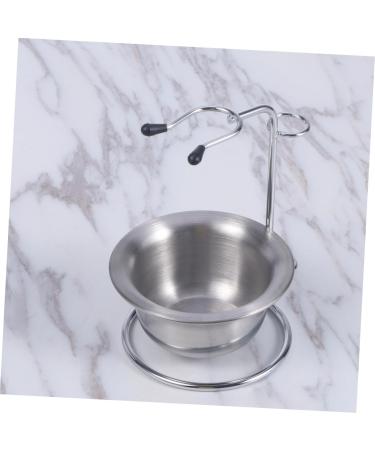 Beavorty 3-Piece Stainless Steel Shaving Bowl Set - Rust-Resistant Razor Storage & Utensils for Men - Buy Online on GoSupps.com