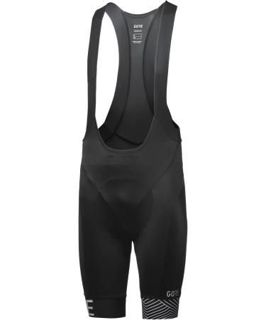 GOREWEAR C5 Opti Bib Shorts+ L Black/White - Premium Cycling Comfort for Every Ride | International Shipping - Buy Online on GoSupps.com