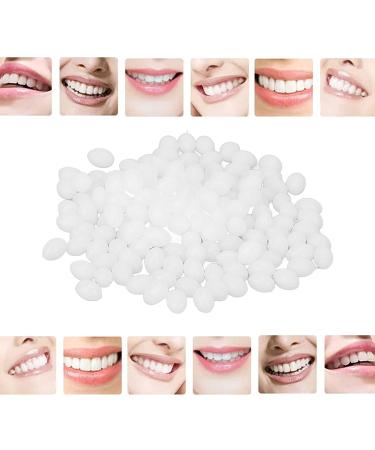 50g Tooth Solid Gel Temporary Repair Kit - Degradable Thermoplastic Beads for Replacement Teeth Filling - Fix Broken or Missing Teeth - Buy Online on GoSupps.com