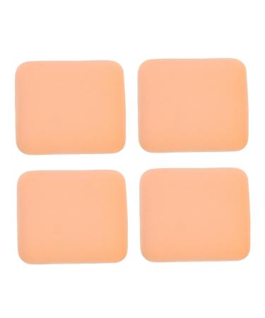 MERRYHAPY MERRYHAPY Face 4 Pieces Triangular Makeup Remover Puffs Triangular Puffs Dry And Wet Puffs Wet And Dry Puff Double Sided Triangle Powder Pu Woman