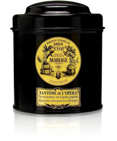 Mariage Fr res - FANT ME DE L'OP RA - Black classical sealed 3.52oz / 100gr canister / tin