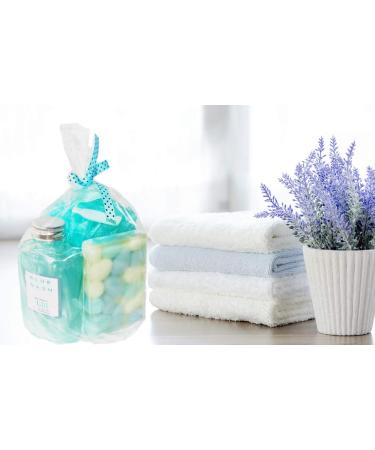 Bath Gift Set | Glycerin Soap Mesh Sponge & Seaweed Cream - Perfect Spa Gift for Her Him & Teens - Buy Online on GoSupps.com