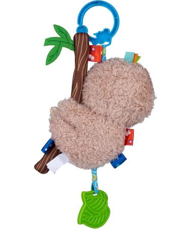 Buy Dumel Plush Sloth Alek Pendant with Bell & Teething Ring - Perfect for Babies | Fast International Shipping - Buy Online on GoSupps.com