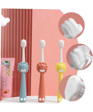 Coolhiya 3-Piece Children's Travel Toothbrush Set | Manual Toothbrush for Ages 3-12 | Essential Kids' Oral Care Accessories - Buy Online on GoSupps.com