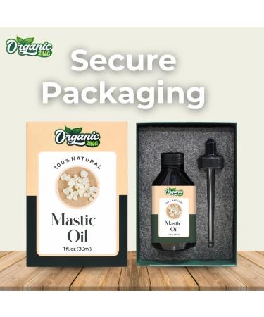 Mastic Oil (Pistacia Lentiscus) - Pure & Natural Essential Oil for Skincare Aroma & Massage | 30ml/1.01fl oz - International Shipping Available - Buy Online on GoSupps.com