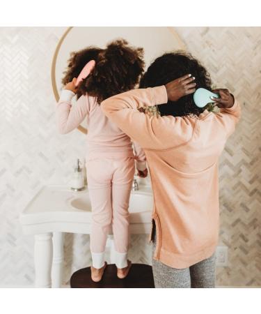 Crave Naturals Glide Thru Detangling Brush - Best Hair Brush for Adults & Kids, Curly or Straight, Wet or Dry - Black - Buy Online on GoSupps.com