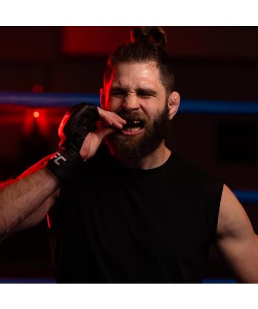 OPRO Gold Level Mussion Protection | Ultimate Mouthguard for Boxing Rugby Hockey & Lacrosse | Adult & Youth (10+) - International Shipping Available - Buy Online on GoSupps.com