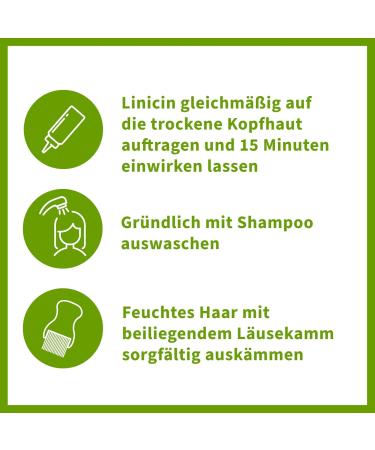 Linicin Lotion with Lice Comb (100 ml) - Effective Head Lice Treatment | Gentle Scalp Formula for Kids & Adults - Buy Online on GoSupps.com
