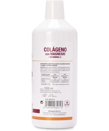 Ana Mar a Lajusticia Collagen With Magnesium and Vitamin C Cherry Flavor 1 L - Buy Online on GoSupps.com