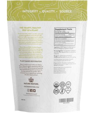 Organic Japanese Knotweed Powder 8oz | Natural Trans-Resveratrol | USDA Certified, Non-GMO, Gluten-Free | Polygonum Cuspidatum Supplement - Buy Online on GoSupps.com