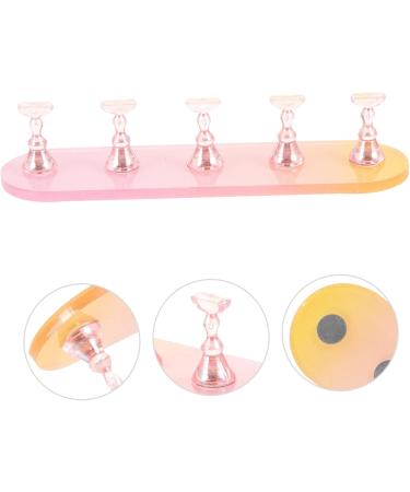 FRCOLOR 3 Sets Nail Practice Holder Nail Stands for Nail Painting Diy Display Stands for False Nail Tip Practice Nail Display Ear Piercing Kit Plastic Storage Box Manicure - Buy Online on GoSupps.com