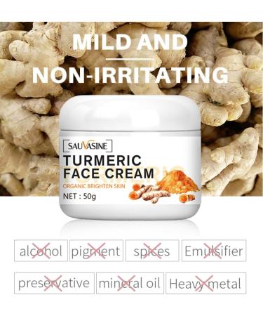 Turmeric Face Cream - Natural Turmeric Skin Moisturizer for Face & Body - Facial Moisturizing Cream - Buy Online on GoSupps.com