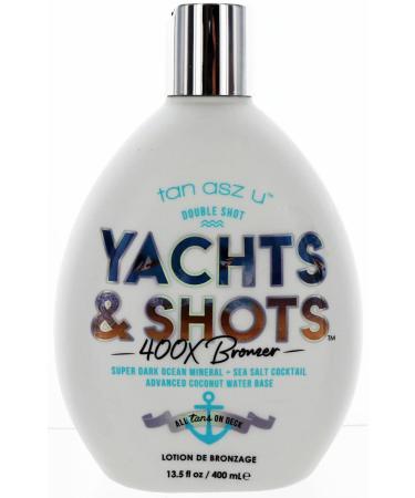 Yachts & Shots 400X Double Shot Bronzer Super Dark Ocean Mineral & Sea Salt Cocktail 13.5oz