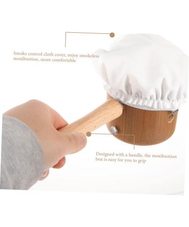 Solustre Moxibustion Wood Tools - 4-Sentence Hand Devices & Massage Tool Holder | High-Quality Solid Wood & Stainless Steel Moxibustion Suite - Buy Online on GoSupps.com